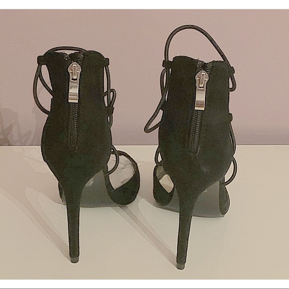 Cross Cross Strappy Heels - Picture 8 of 8